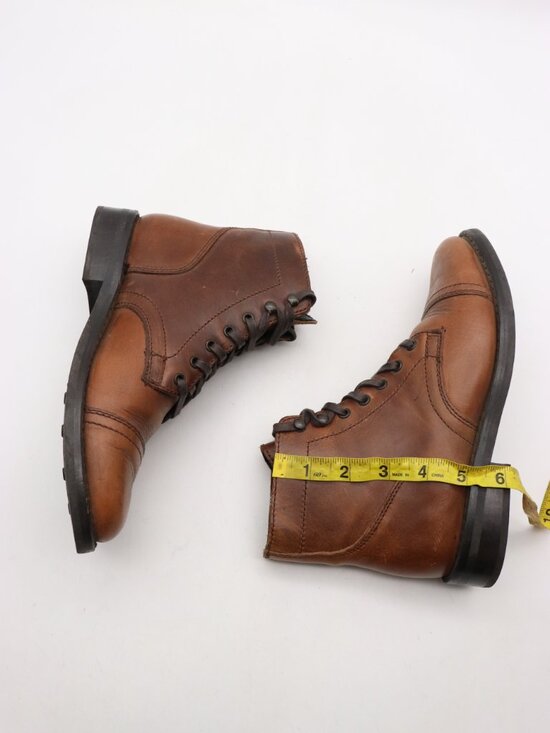 Thursday Boot Company Captain Men\'s Size 7 Brown Leather Lace Up Cap Toe Boots main image 10